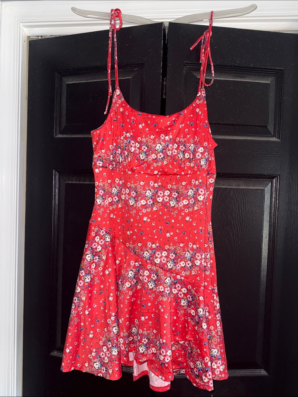 White Birch floral dress